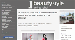 Desktop Screenshot of beauty-style-muenchen.de